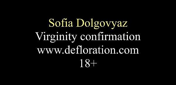  Curly hair Sofia Dolgovyaz confirms virginity and masturbates